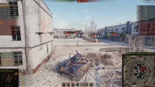 Мир танков. WOT. Бой на Объект 257. Взял 6 фрагов и 9.9К урона