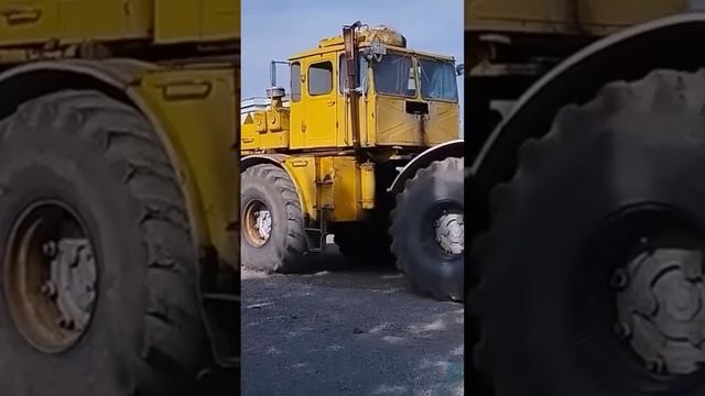 Кировец заводится с толкача