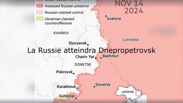 La Russie atteindra Dnepropetrovsk