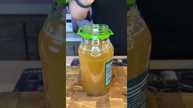 Простой рецепт вкусного кваса 😋 #shorts