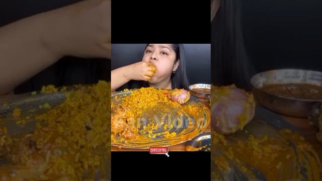 MUKBANG EATING SPICY MUTTON CURRY, SPICY CHICKEN LEG CURRY #asmr #shorts #viral