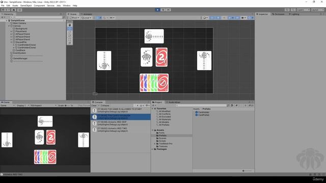39 - 39 Uno Block Unplayable Cards