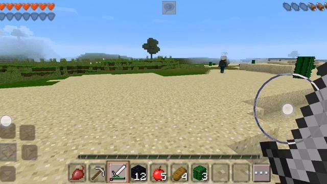 1часть приключений в Майнкрафт с моим братом Ромой.