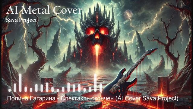 Полина Гагарина - Спектакль окончен (AI Metal Cover Sava Project)