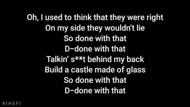 Sera - Head Held High (Acoustic Karaoke)