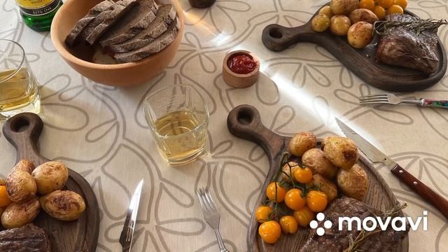 Стейки из мраморной говядины!!!