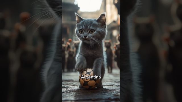 Ai turns Countries into Cats!