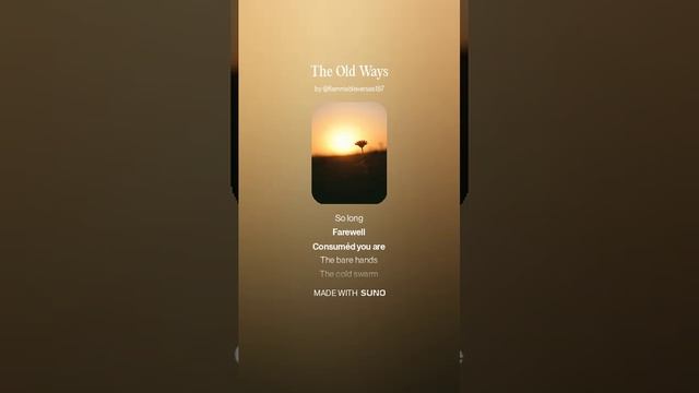 The Old Ways