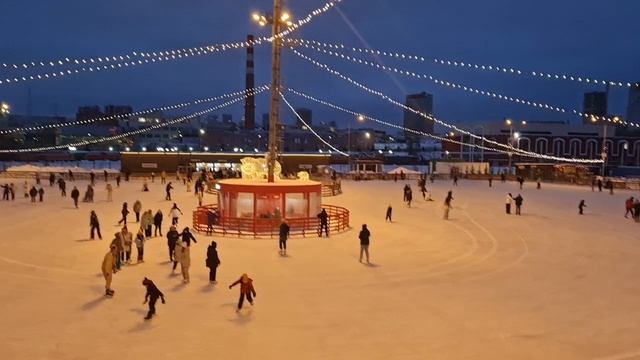 Екатеринбург, парк Маяковского, 04.01.2025 год снято на Samsung galaxy s 20 fe