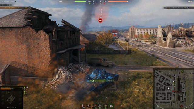 World of tanks - Турнир P.43 bis vs VK 3601H - Слишком много ХП ))