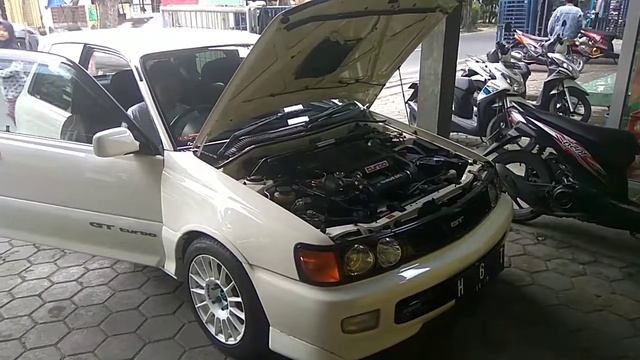 Starlet gt turbo, Engine tuning by william's maximum performance at YUJO car lighting and accessori