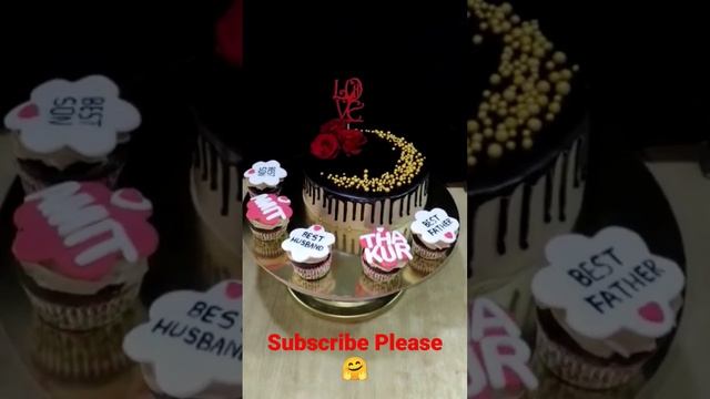 cake for husband design | birthday cake for husband ❤️ #shorts #newcakedesign #viral #shortsfeed