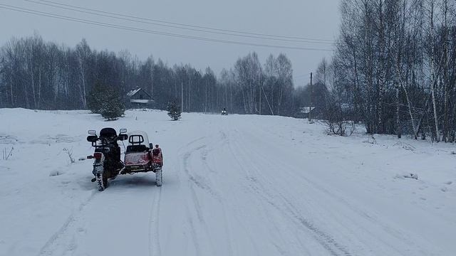 Деревня на квадроцикле