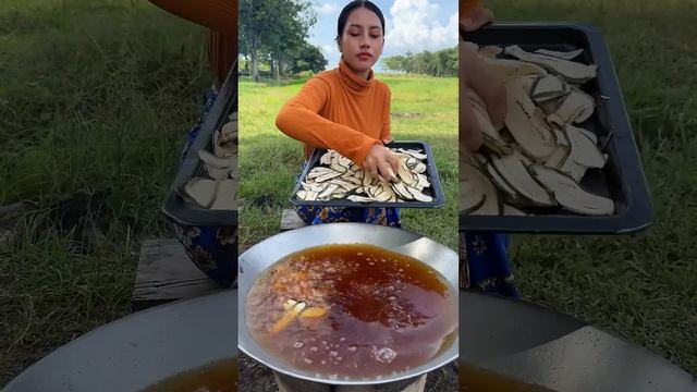 Зеленый банан хрустящий с курицей рецепт