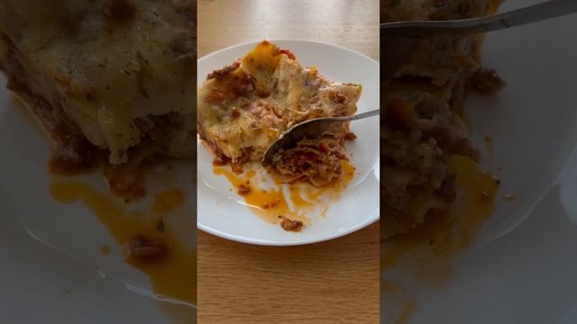 Lasagna | Homemade  #shorts #lasagna