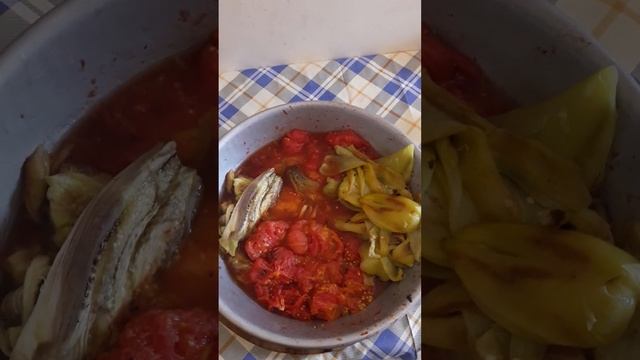 Закаты на Зиму ,печёные баклажаны,печёные помидоры и печёные болгарский перец,от Сусанны Сумгаитско