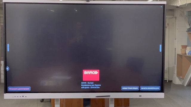 В Barco CSE-800 есть пасхалка - скринсейвер в виде прямоугольника, который должен попасть в угол