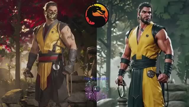 Mortal Kombat With Ultra-Realistic Graphics Сomparison