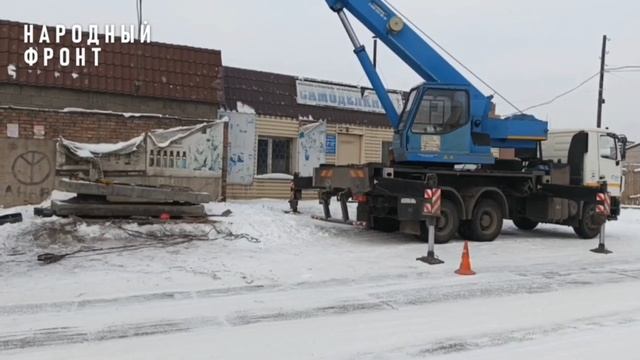 После вмешательства Народного фронта в Черногорске начали ремонтировать теплосеть.