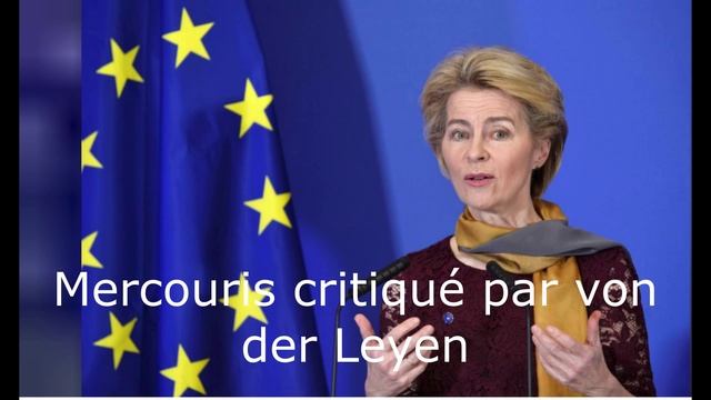 Mercouris critiqué par von der Leyen