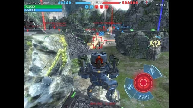 Level 3 Mercury destroys Diamond League for its level [War Robots]