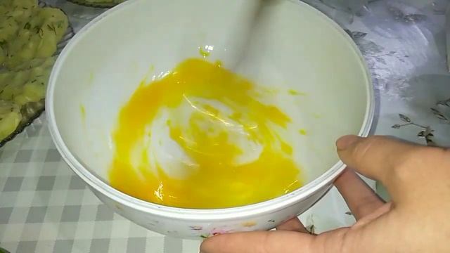 Картошка сметанным кляре 👩🍳