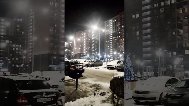 Зима Москва