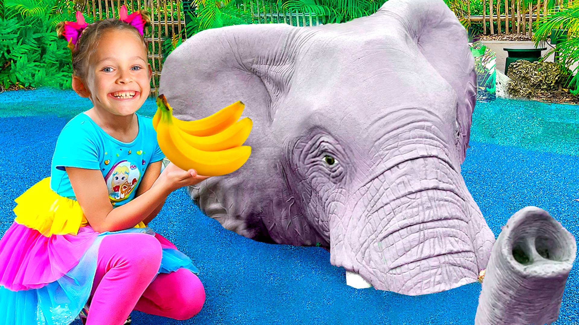 Песенка из зоопарка | Детские стишки и песенки для детей с Майей и Машей