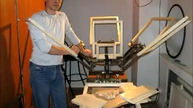 Трафаретный станок своими руками