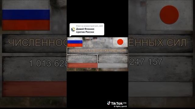 Япония vs Россия