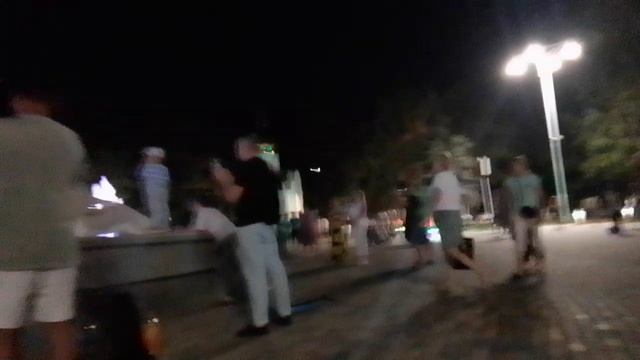 Анапа Фонтаны цветные