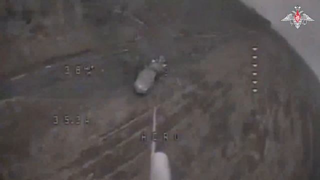 Уничтожение САУ «Богдана» ВСУ расчетами FPV-дронов