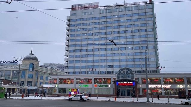 Как доехать до гостиницы Татарстан от Казань 1 Кыш Бабай