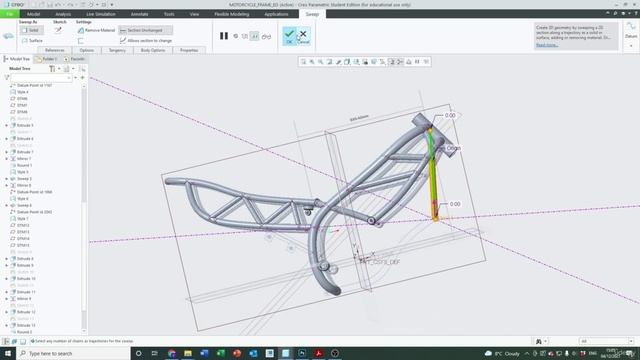 2 -Motorcycle Frame Part Two