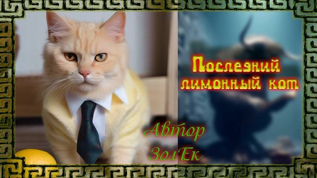 Последний лимонный кот ( Автор - ЗолЕк )