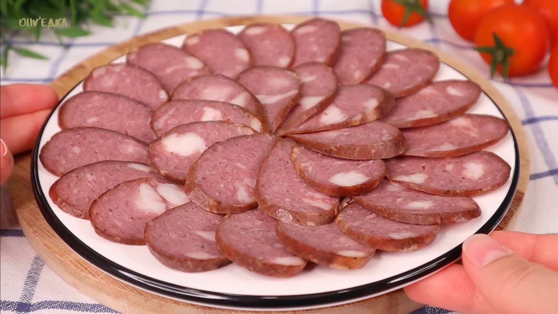 Домашняя КРАКОВСКАЯ колбаса в ДУХОВКЕ по ГОСТ - это ЛЕГКО👍Краковская колбаса с холодным копчением