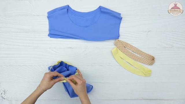 Варианты отделки горловины в трикотаже