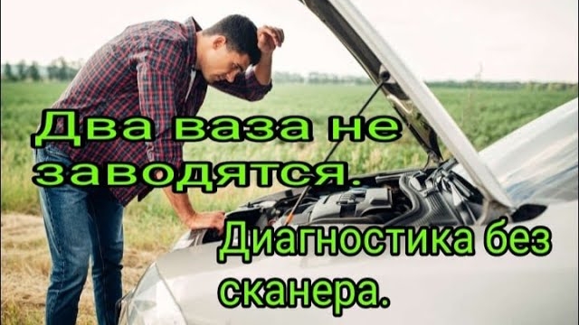 Два ваза не заводятся... Диагностика без сканера..mp4