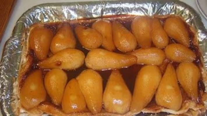Пирог с грушами
