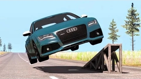 Удовлетворяющие аварии с опрокидыванием #22 — BeamNG Drive |