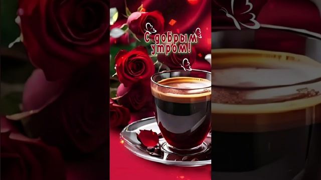 🔴 Доброе утро примите мой зимний приветик 🥰🤗💕🥰🍵🍋🌹🍁#доброеутро #всемдобра