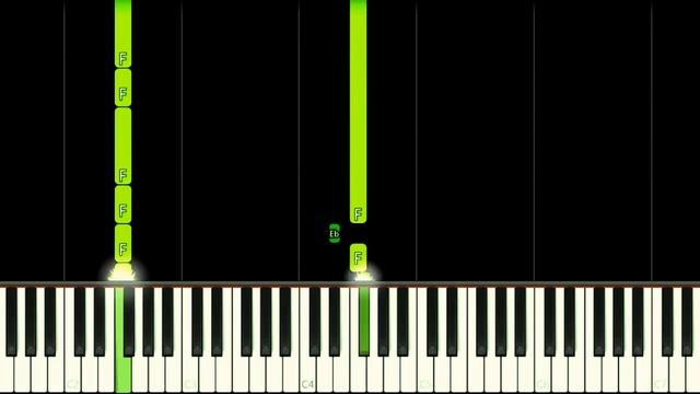 BURRITO BISON THEME - EASY Piano Tutorial