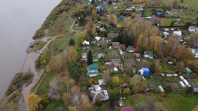 Дачный экопоселок «Изумрудный город» на берегу Томи под Кемерово