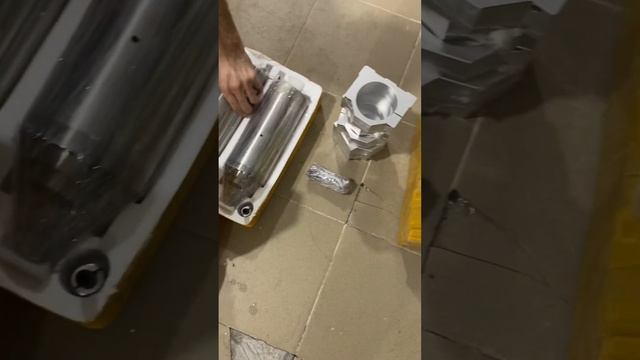Шпиндель для фрезерного станка с ЧПУ 2.2 кв 3кв #чпу #machine #cnc #фрезеровка