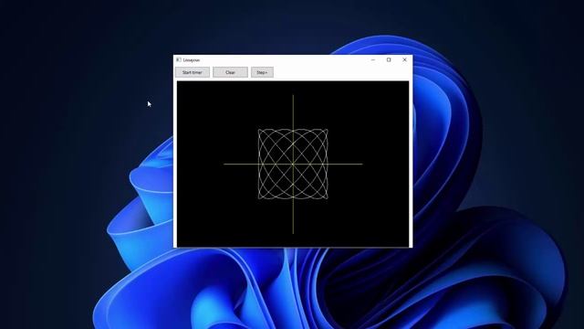 MATH. Lissajous curve