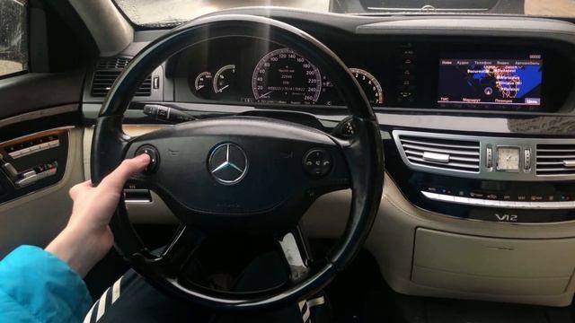 Инженерное меню W221 S-Class | как сбросить интервал ТО