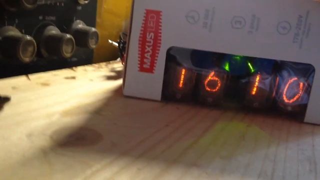 Nixie Clock IN-12 K155ID1