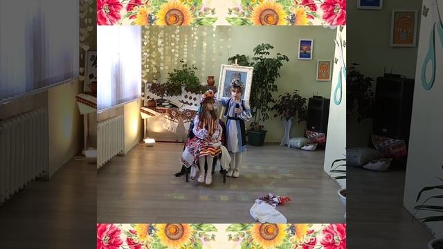 Т.Г.Шевченко "Маленькій Мар'яні"  гурток "Акторська майстерність" Вероніка Грицай і Маргарита Костю