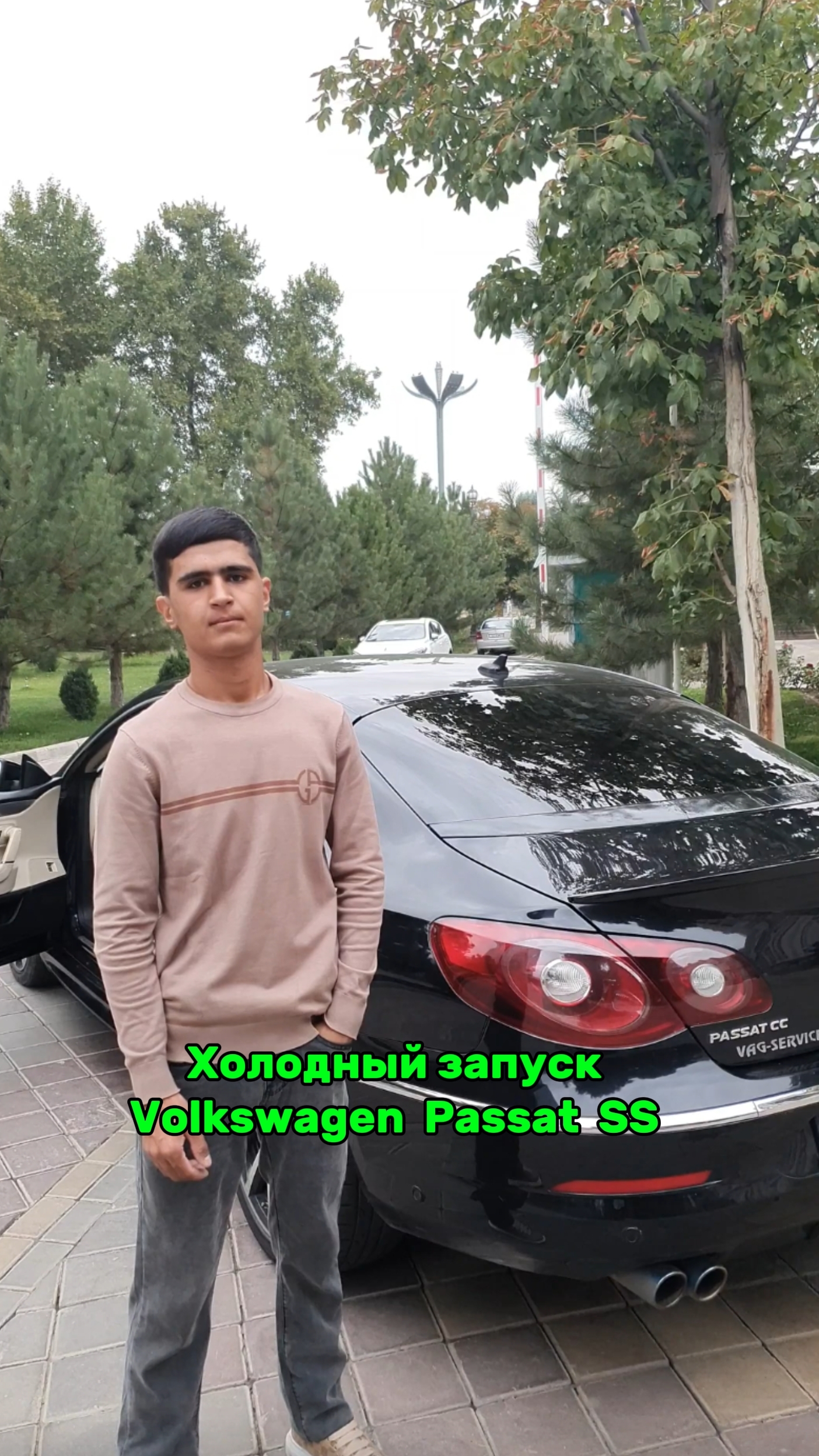 Холодный запуск Volkswagen  Passat  SS