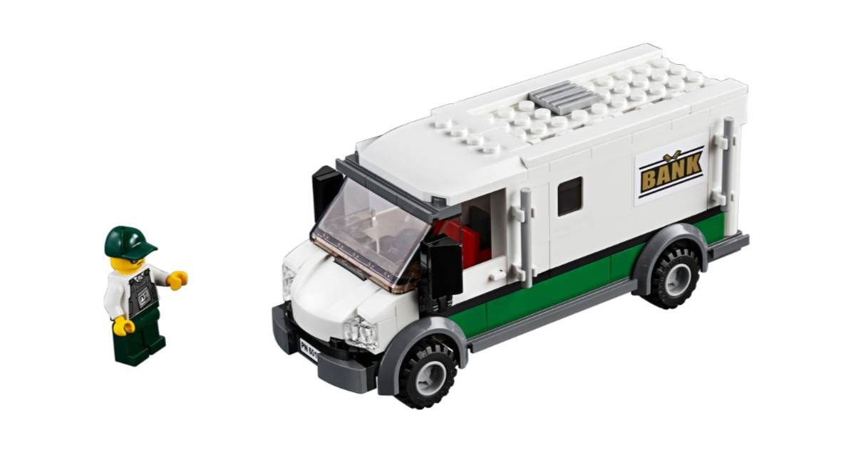 LEGO. Лего. машина инкасатора. LEGO City 60198